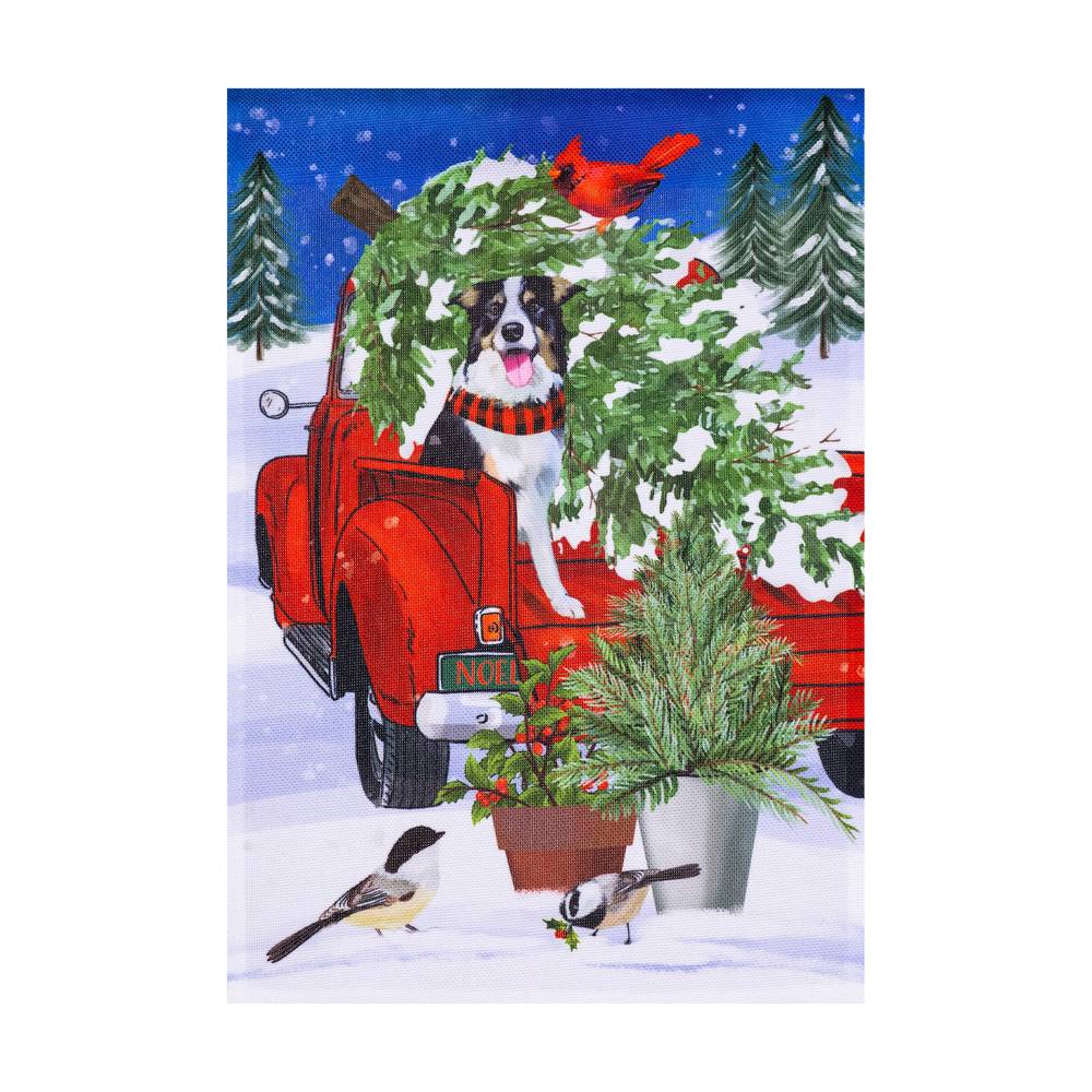 Style Selections 1-ft W x 1.5-ft H Christmas Garden Flag | ZL14BS12586B