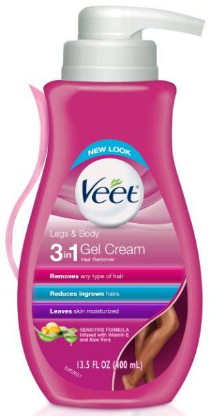 Veet Gel Hair Remover Cream Sensitive Formula (13.5 oz)