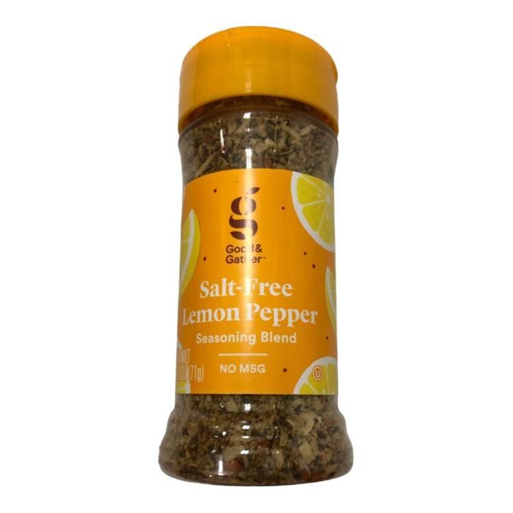 Good & Gather Salt Free Lemon Pepper Seasoning Blend (2.5 oz)