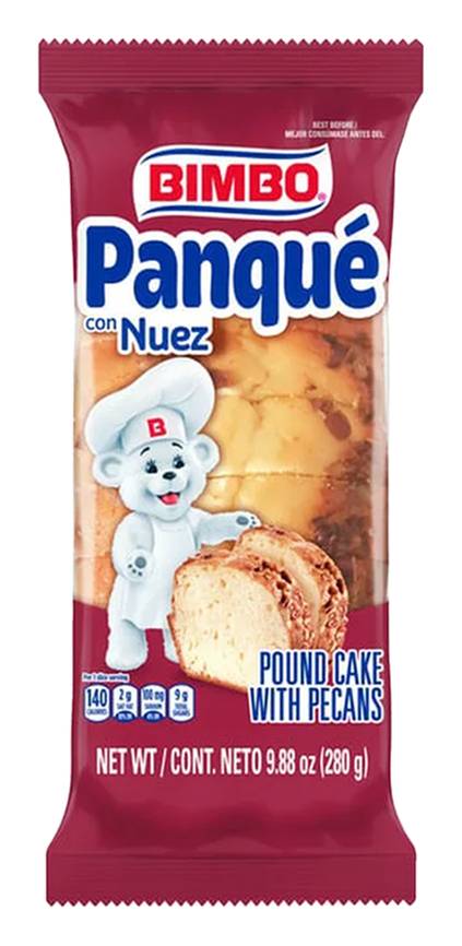 Bimbo Panque Con Nuez 9.88oz