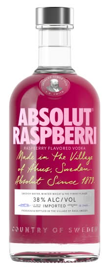Absolut Raspberry, Vodka (700ml)
