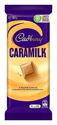 Cadbury Caramilk Chocolate Block 180g