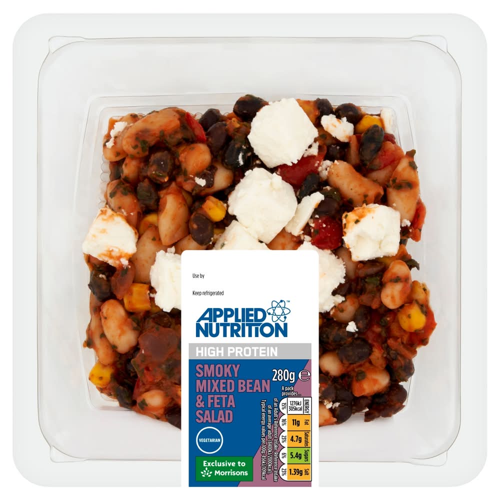 Applied Nutrition Feta & Mixed Bean Salad 280g