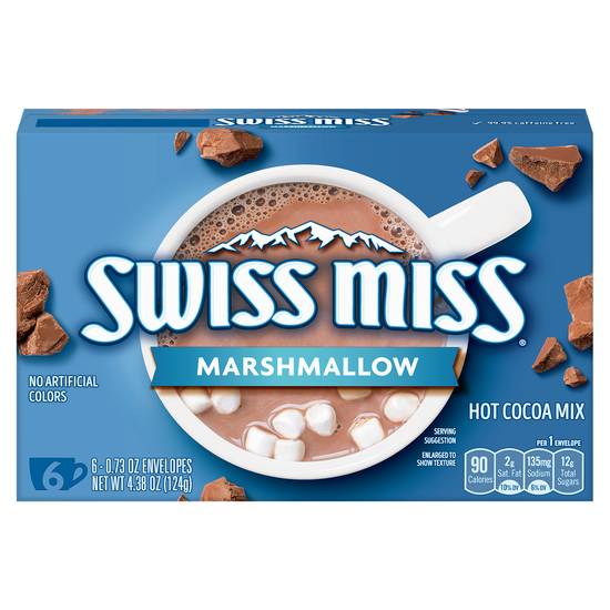 Swiss Miss Classics Marshmallow Hot Cocoa Mix (6 x 0.73 oz)