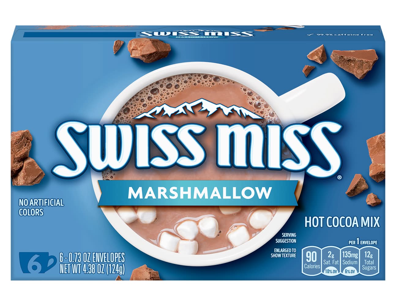 Swiss Miss Classics Hot Cocoa Mix, Marshmallow (6 x 0.73 oz)