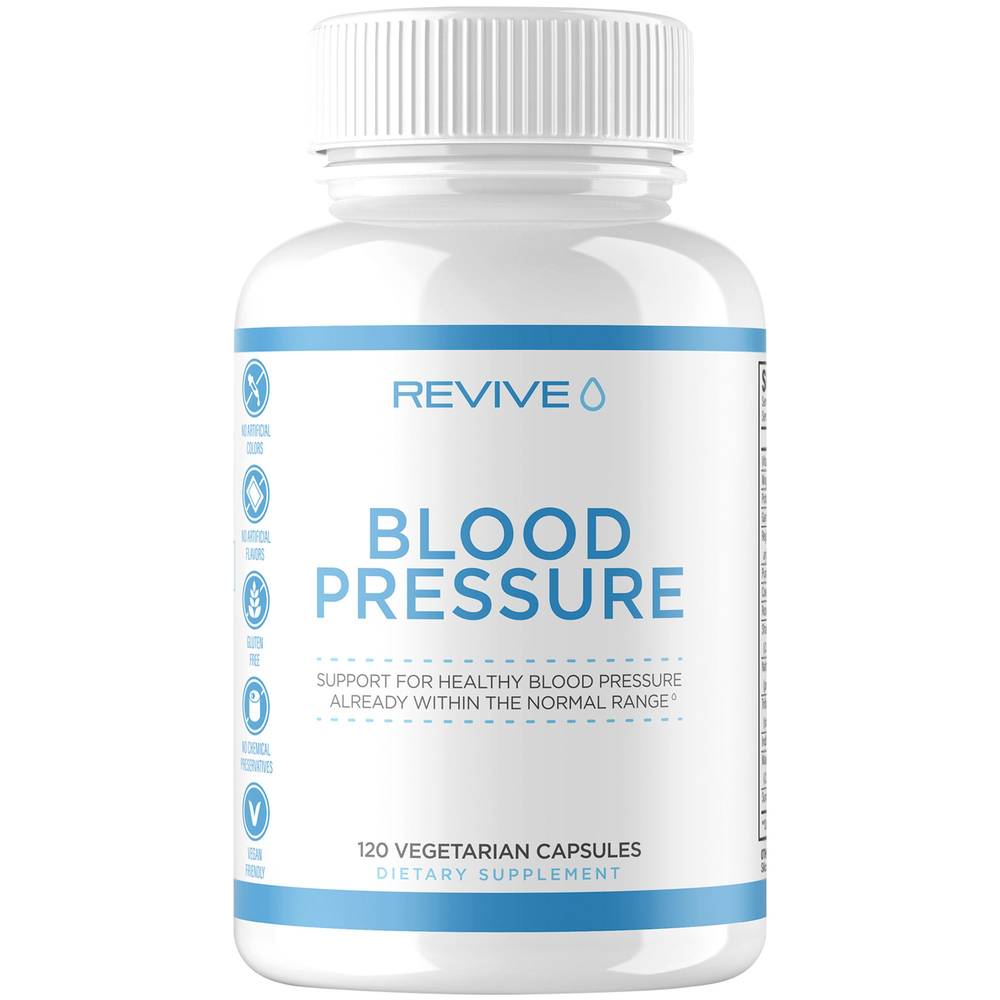 Blood Pressure - Supports Healthy Blood Pressure Already Within The Normal Range (120 Vegetarian Capsules)