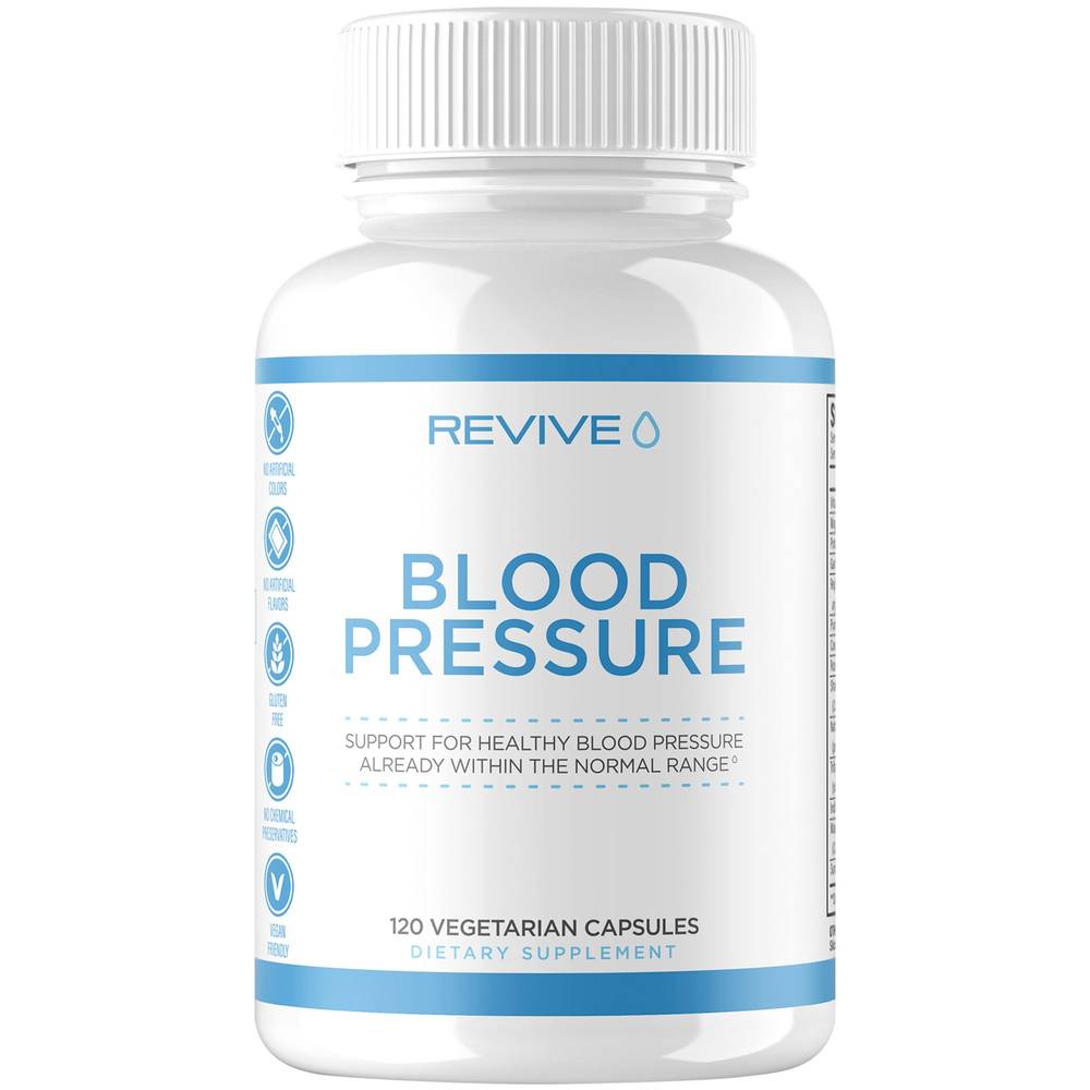 Revive Blood Pressure Vegetarian Capsules (120 ct)