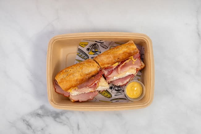 HAM + BUTTER SANDWICH