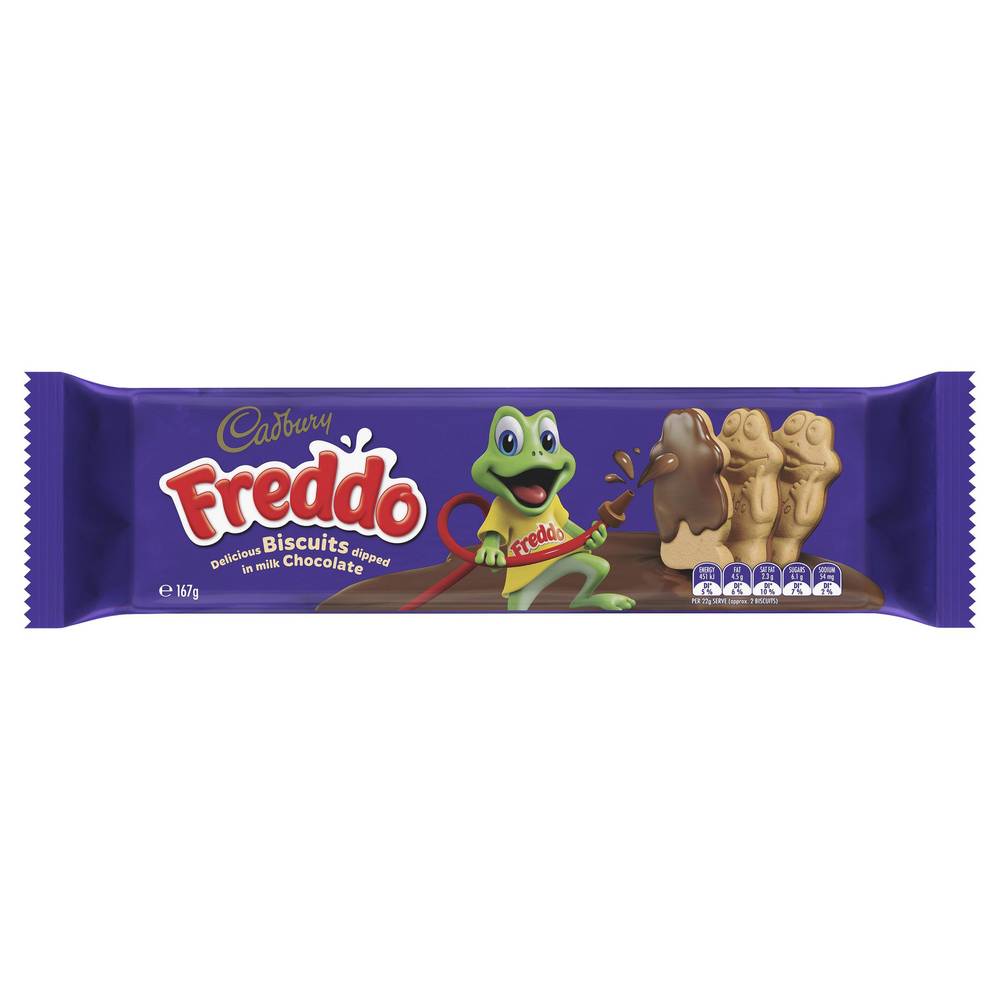 Freddo Milk Chocolate Dipped Biscuits (167g)