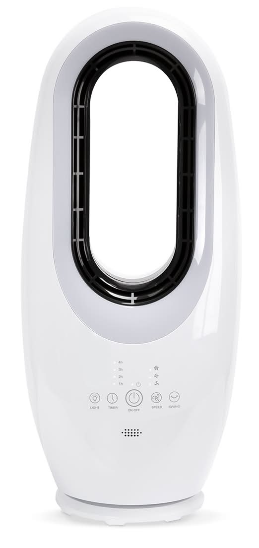 Red Top · Ventilador de torre sin aspas, 22 in, blanco