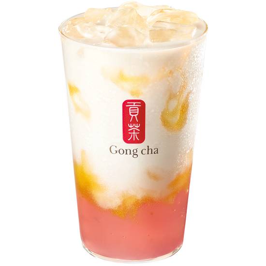 Double Peach Milk Tea