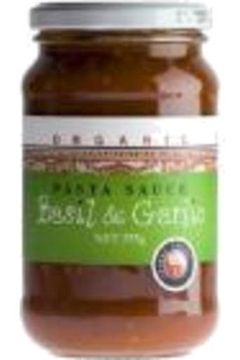 Spiral Foods Organic Pasta Sauce Basil & Garlic (375g)