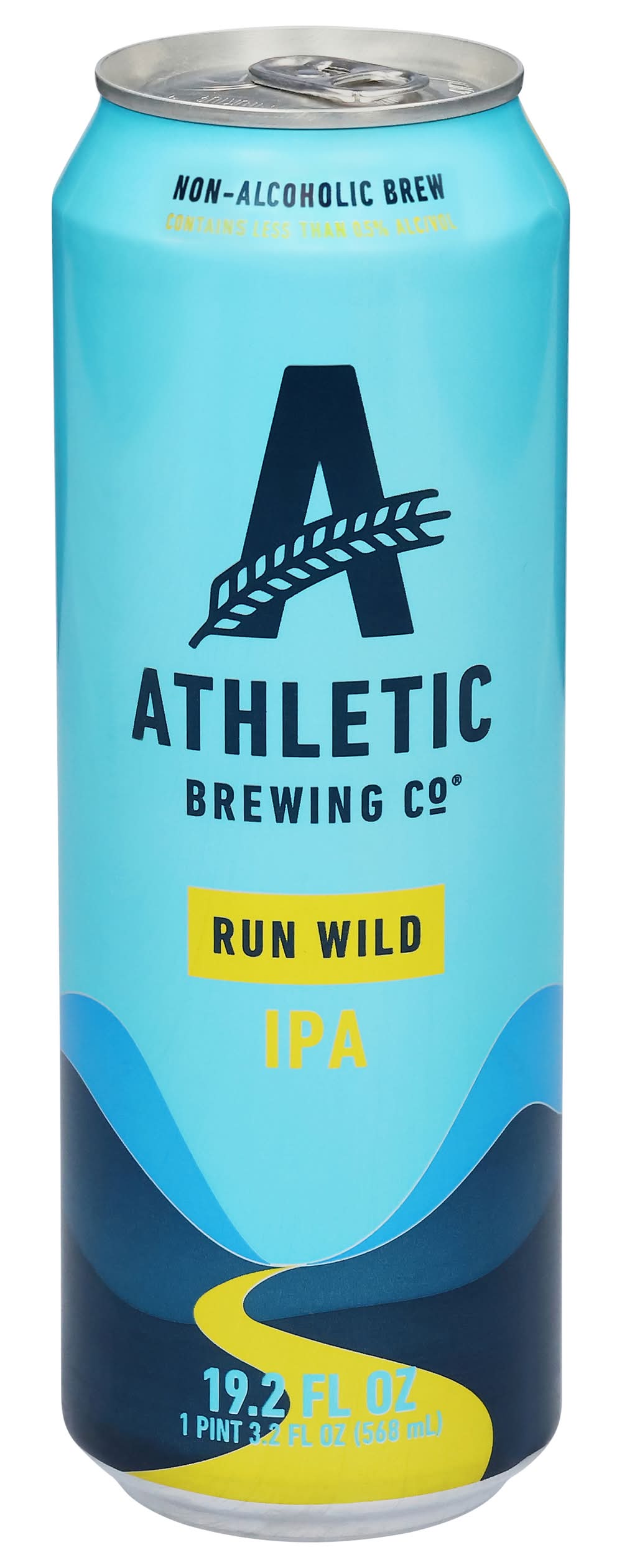 Athletic Brewing Co. Run Wild Ipa Beer (19.2 fl oz)
