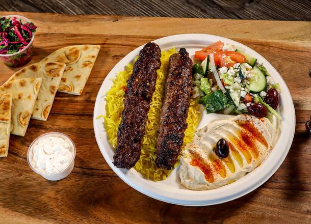 Kafta Kabab Plate