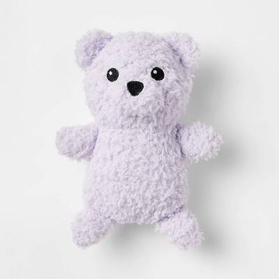 Boots & Barkley Bear Plush Puppy Dog Toy, Purple