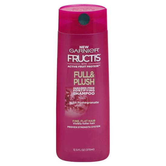 Fructis Garnier Full & Plush With Pomegranate Shampoo