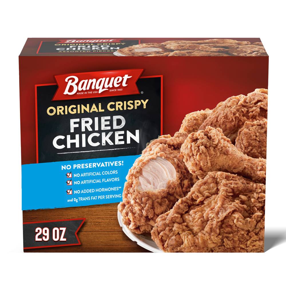 Banquet Original Crispy Fried Chicken (1.81 lbs)