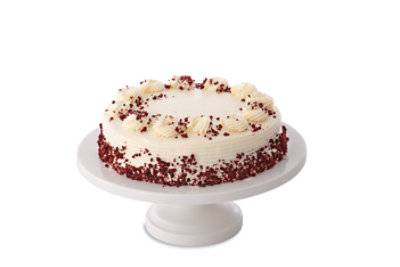 Bakery Cake 8 Inch 1 Layer Red Velvet - Each