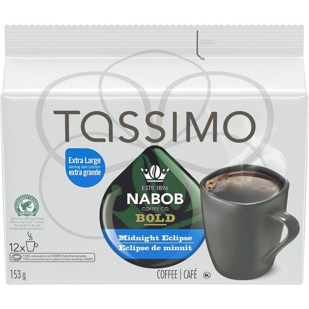Tassimo Nabob Bold Midnight Eclipse Coffee Delivery Near Me Order