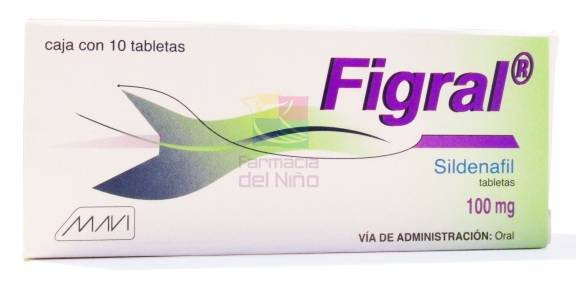 Figral · Sildenafil tableta 100 mg (10 un)