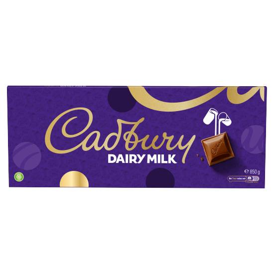 Cadbury Dairy Milk Chocolate Bar (850g)