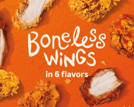 New! 6 Classic Boneless Wings