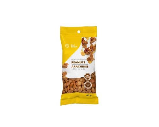 Shell Select Honey Roasted Peanuts 60G
