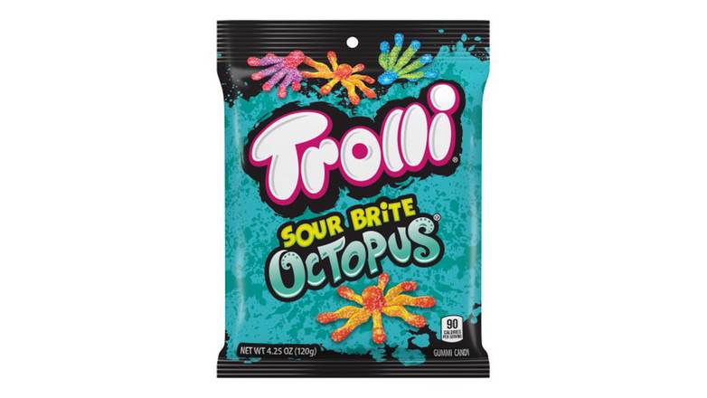 Trolli Sour Brite Octopus, Assorted Flavors