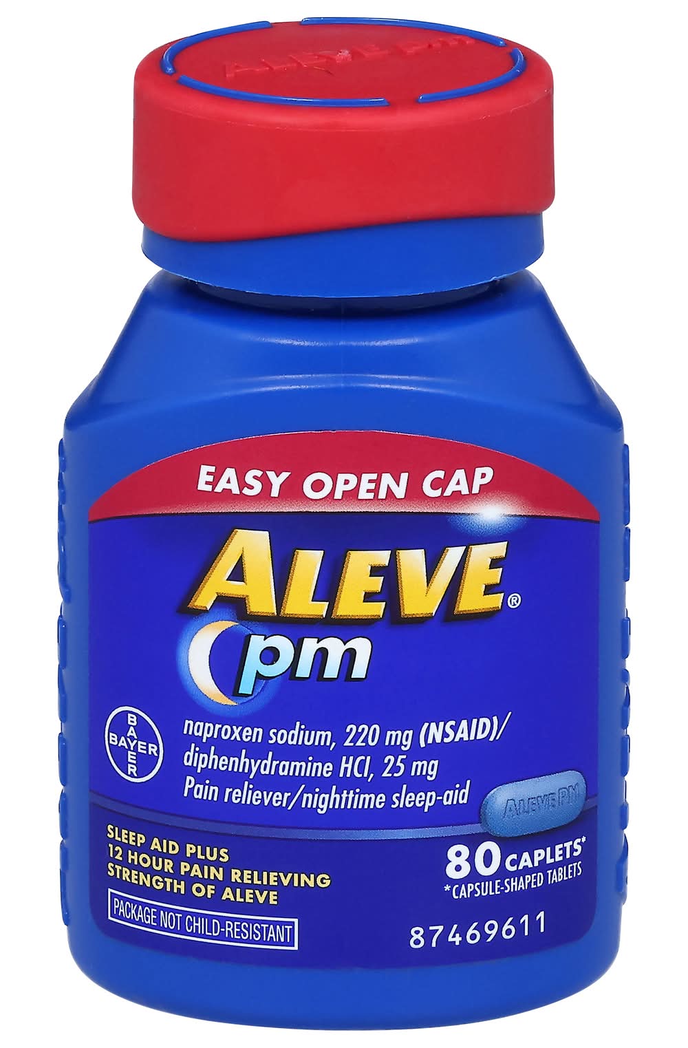 Aleve Pm Pain Reliever Aid Caplets (3.2 oz, 80 ct)