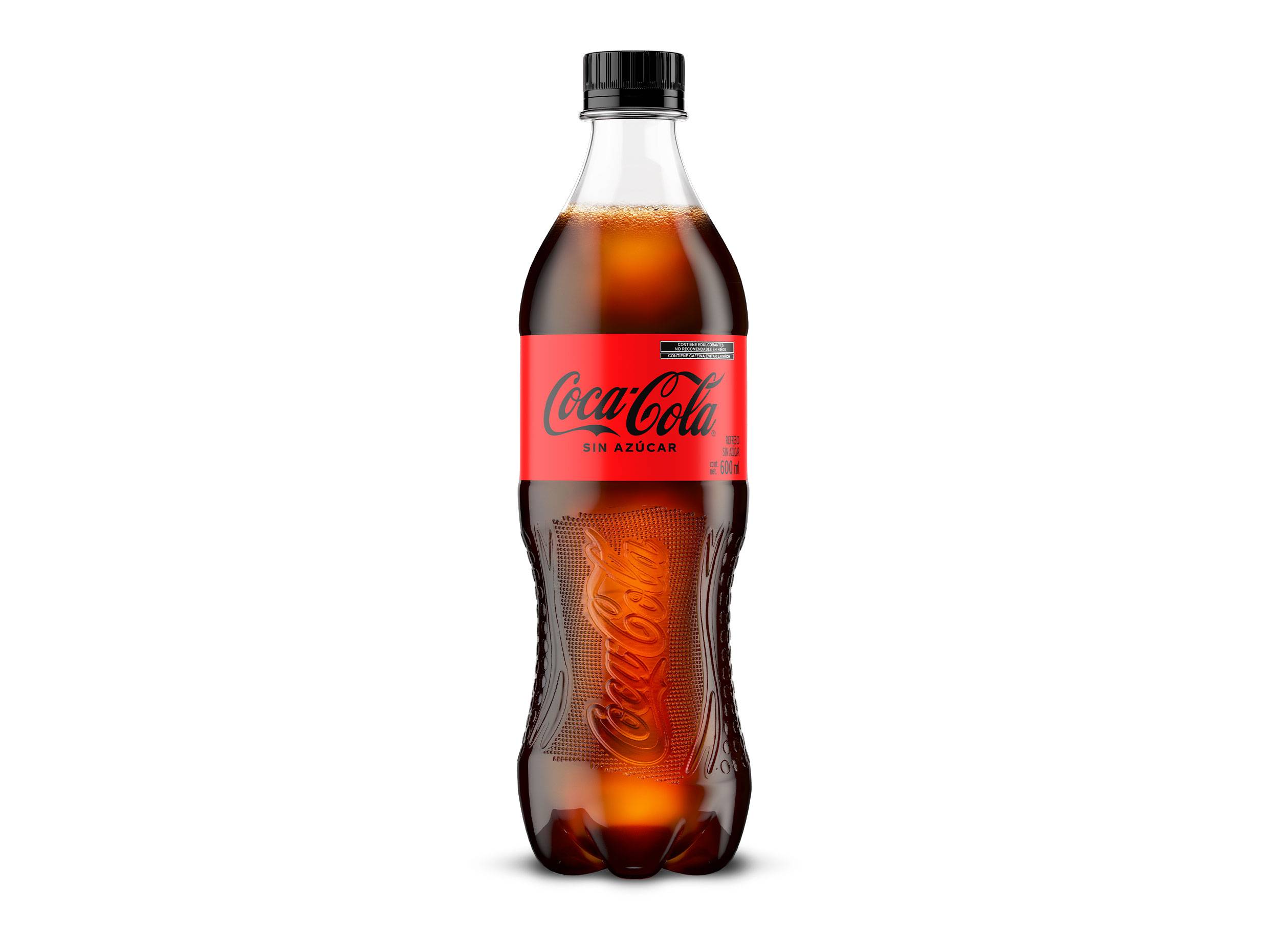 Refresco Coca Cola Sin Azúcar 600 ml