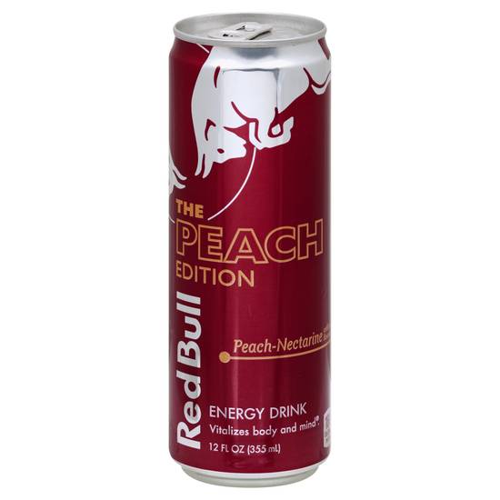 Red Bull the Peach Edition Energy Drink (12 fl oz) (peach-nectarine)