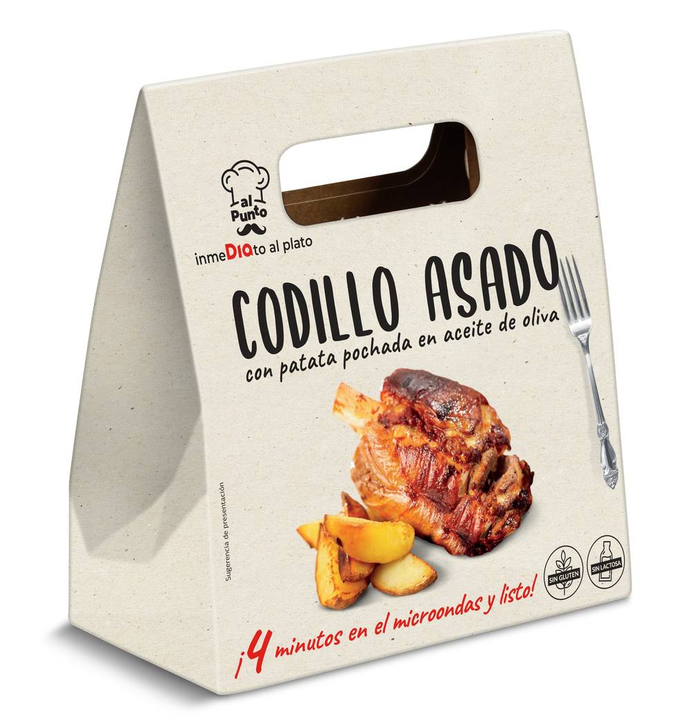 Codillo Asado Con Patatas Al Punto Dia Bandeja 450 G