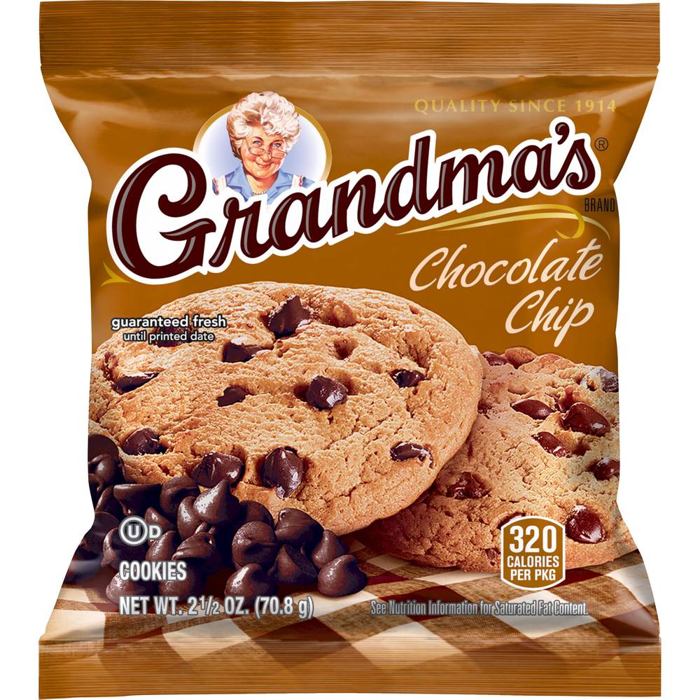 Grandma's Chocolate Chip Cookies (2.5 oz, 2 ct)