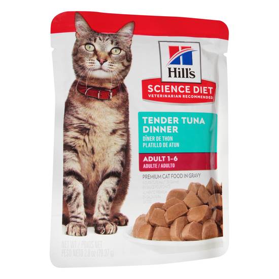 Hill's Science Diet Adult Tender Tuna Dinner Cat Food