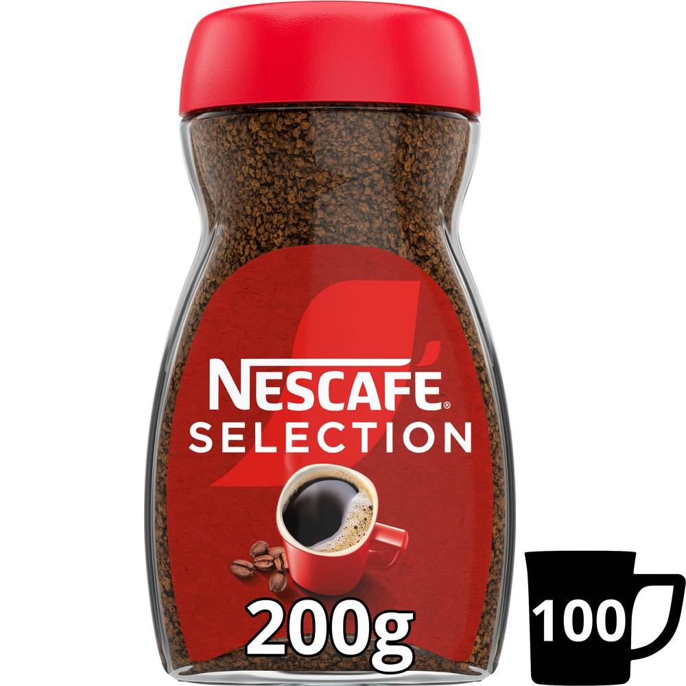 Nescafé - Sélection café soluble intense et corsé (200g)