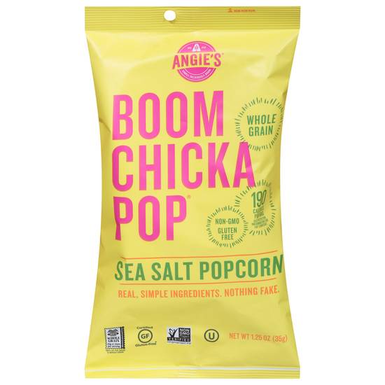 Angie's Boomchickapop Kettle Corn Sea Salt Popcorn