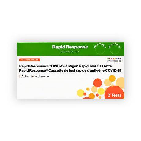 Rapid Response Covid-19 Antigen Test (2 ct)