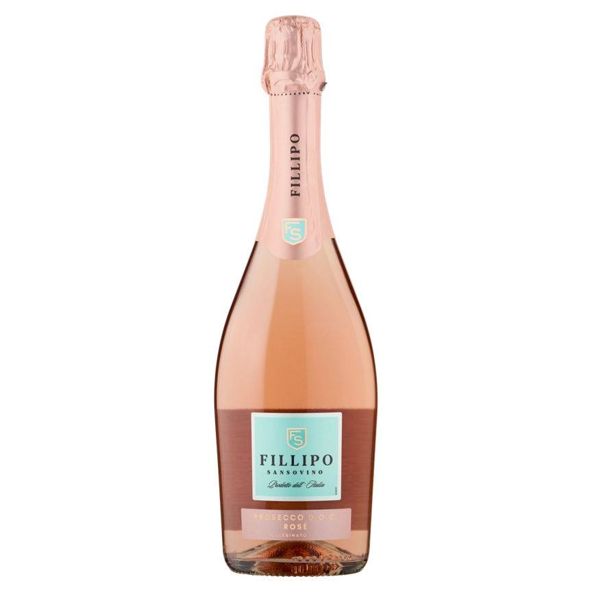 Fillipo Sansovino Prosecco Doc Sparkling Rose Wine (750ml)