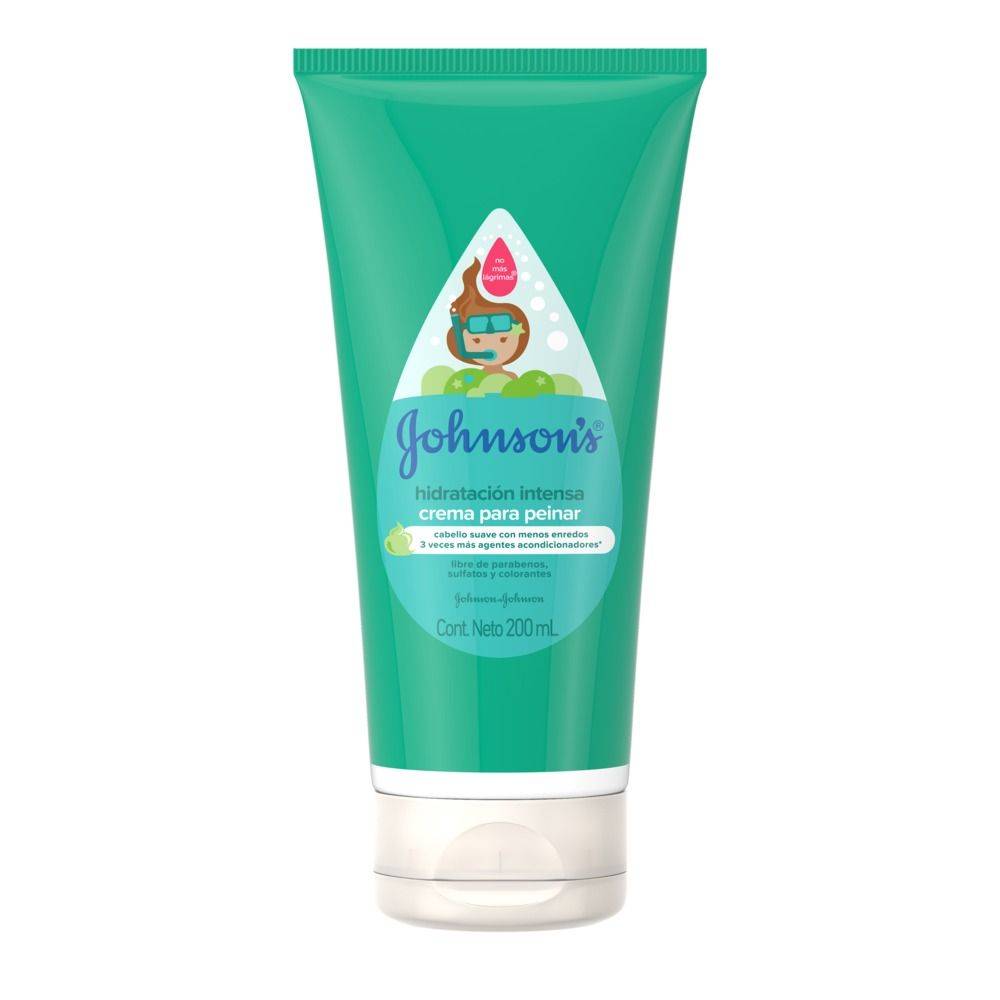 Johnson's crema para peinar hidratación intensa (tubo 200 ml)