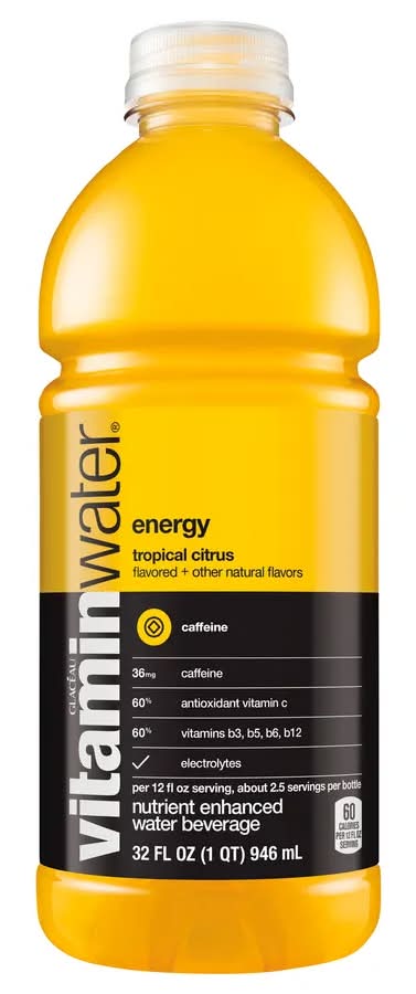 Vitamin Water Energy Tropical Citrus