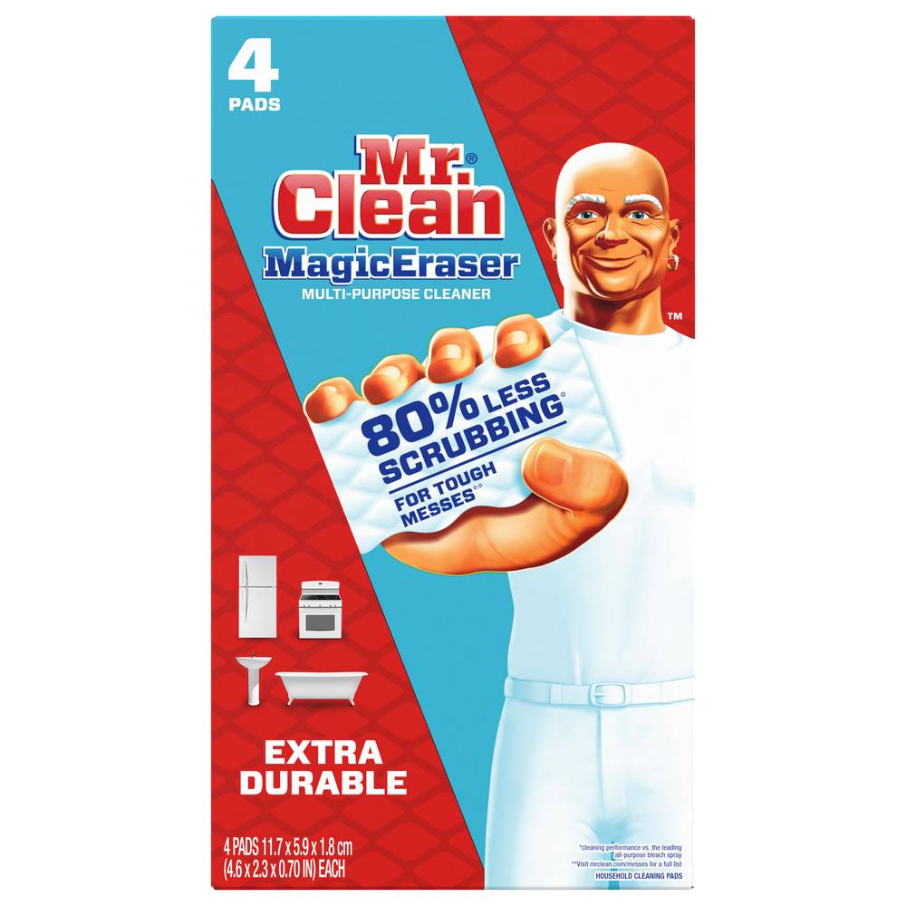 Mr. Clean Magic Eraser Extra Durable Cleaning Pads (4 ct)