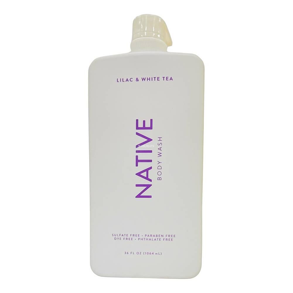 Native Body Wash, Lilac & White Tea