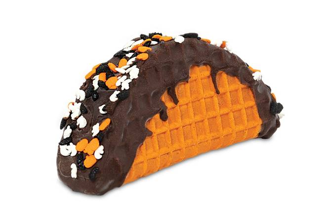 Boo Batter Ice Cream Taco