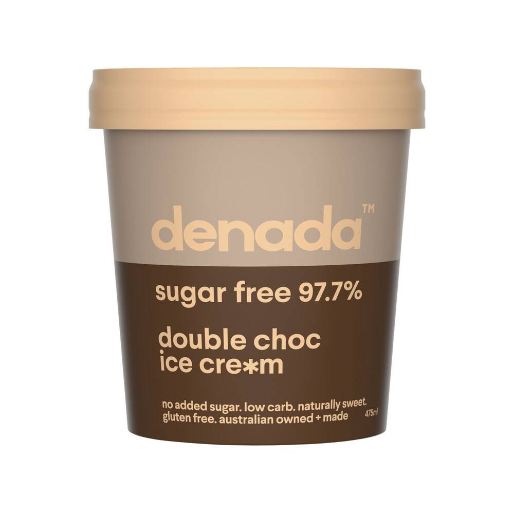 Denada Double Choc Ice Cream Tub 475ml