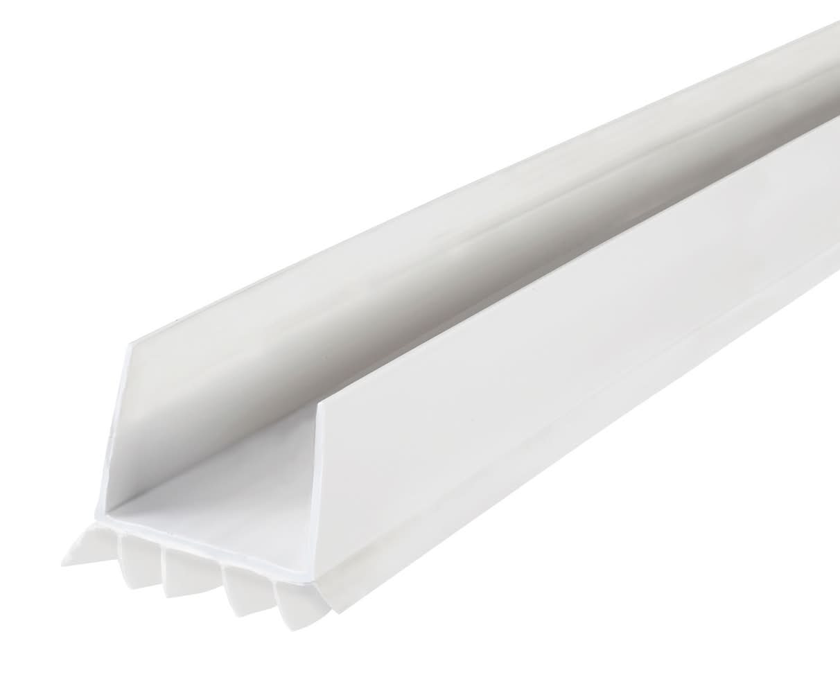 M-D 3-ft x 2-in x 1-3/4-in White Vinyl Door Weatherstrip