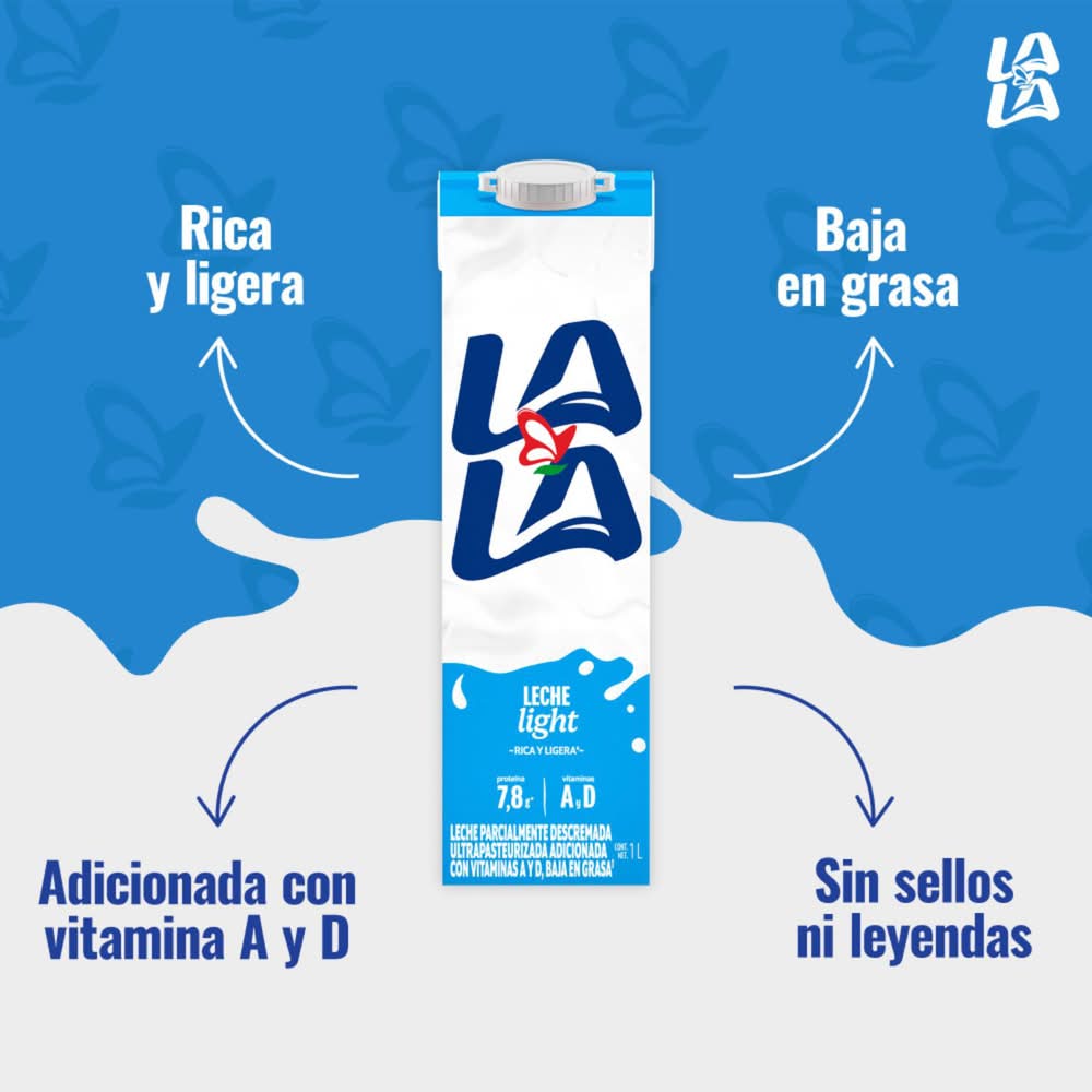 Lala Micro Lala Leche light-Entrega a Domicilio En Menos de una Hora desde Ley ...
