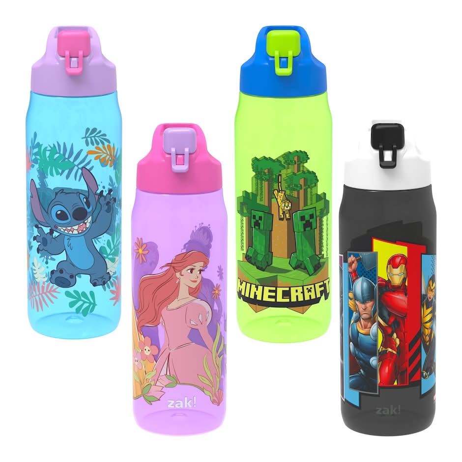 Character Flip-Top Water Bottle