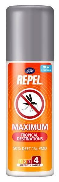 Boots Repel Maximum Deet & Pmd Aerosol (125ml)