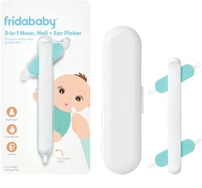 Frida baby clou de nez + cure-oreilles 3 en 1 pour bébé - frida baby 3-in-1 nose nail & ear picker (50 g)