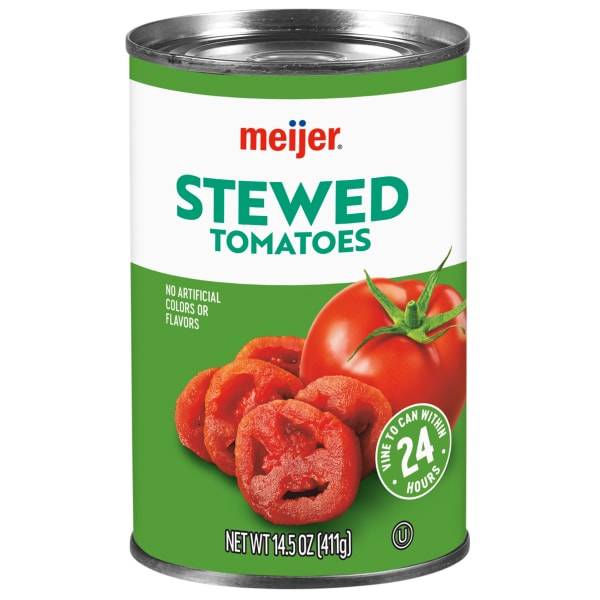 Meijer Sliced Stewed Tomatoes